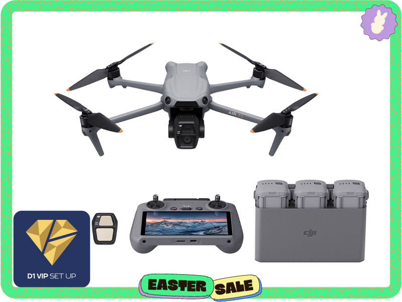 DJI Air 3S Fly More Combo w. DJI RC 2